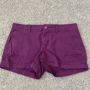 Purple shorts